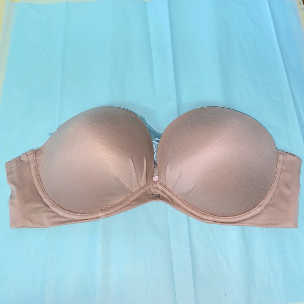 VICTORIA'S SECRET STRAPLESS BRA - 38C